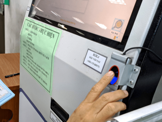 Đầu đọc vân tay ZK9500 / DP4500 