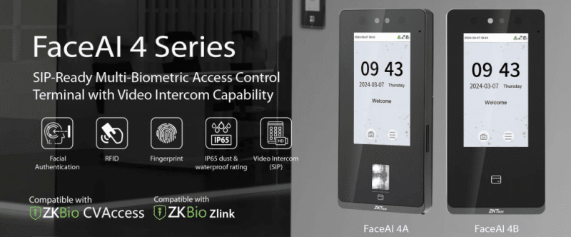 ZKTeco FaceAI 4A