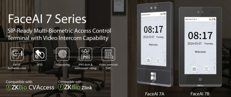 ZKTeco FaceAI 7A